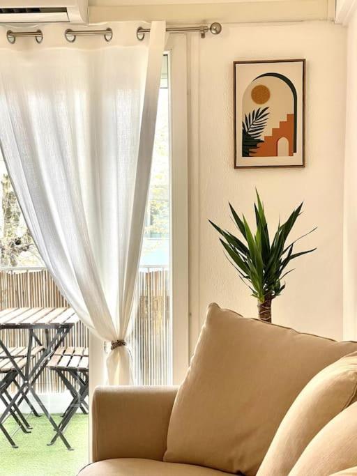 Chez Joan, Apt De Standing, 4 Prs, A 300M Des Plages Antibes Exterior foto